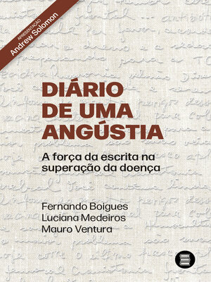 cover image of Diário de uma angústia